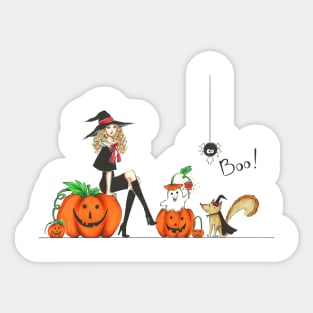 Boo! Sticker